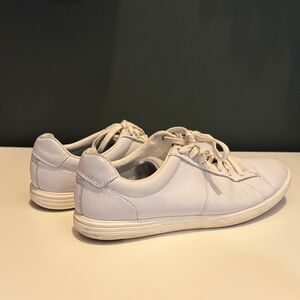 Cole Haan Men's White Leather Low-Top Sneakers